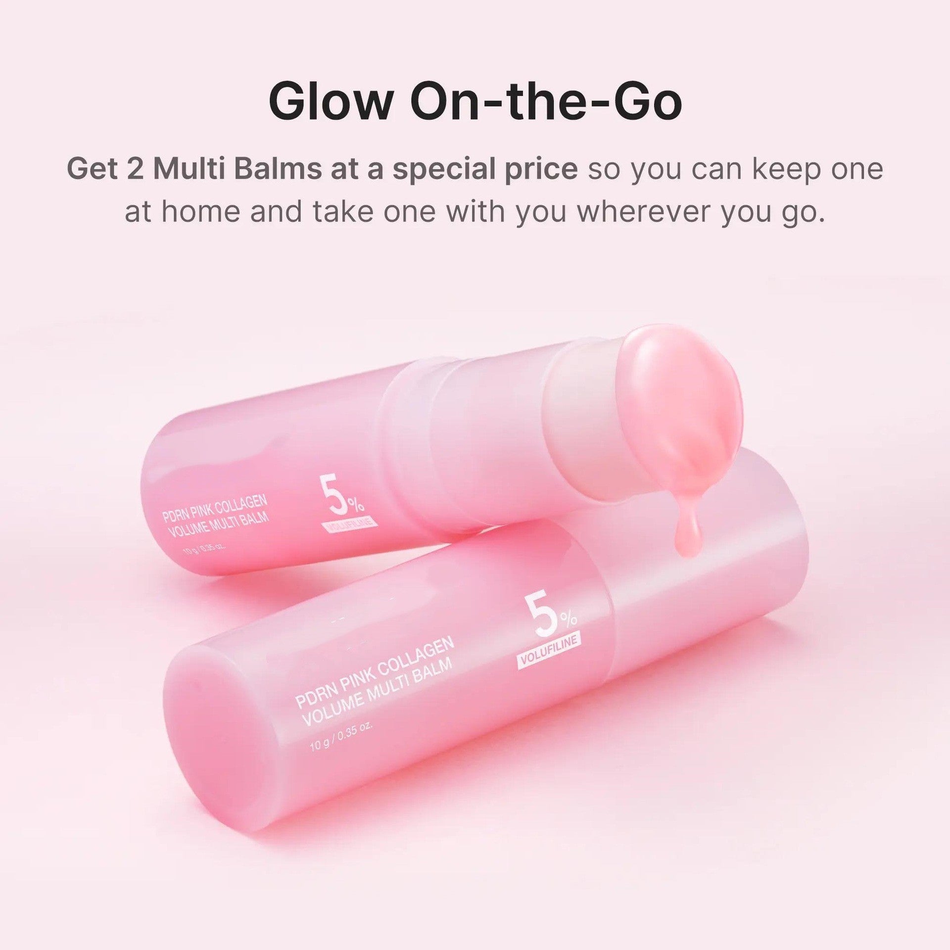 RaeHaven Pink Collagen Glow Stick